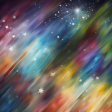 Paint Strokes and Stars Background Paper