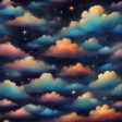 Pastel Clouds Background Paper