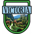 Victoria Word Art Crest