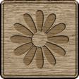 Picnic Day_Pictogram Chip_Wood_Flower