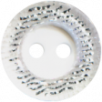 Sparkling Summer - Button - White