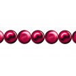 Ribbon – Princess pearls in red