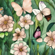 Butterflies & Flowers Paper 4