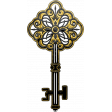 Black & Gold Key 7