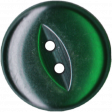 Button Tin - button green dark