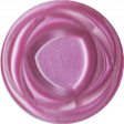 Button Tin - button pink swirly