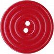 Button Tin - button red rings