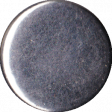 Button Tin - button silver dome