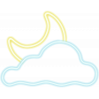 Neon Moon Cloud