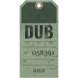 Ireland Luggage Tag 01