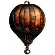 Steampunk Ephemera Kit Hot Air Balloon