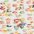 Teacups & Teapots Papers Kit Paper 1