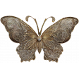 Shabby Vintage #14 Glitter Butterfly 01