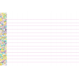 4x6 Horizontal Lined Journal Card, Easter Sprinkles