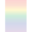 Pastel Rainbow Filler Card