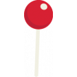 Elfie Xmas: Lollipop, Red