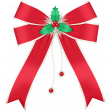 Xmas 2016: Bow with Holly