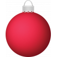 Xmas 2016: Bulb Ornament, Red