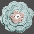 Pretty Things Add-on: Layered Crochet Flower 01