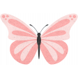 May 2021 Blog Train: Spring Flowers Butterfly 03 Pink