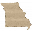 Cardboard Missouri Kraft