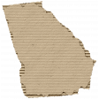 Cardboard Georgia Kraft