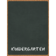 Back To School: 3"x4" Pocket Card, Chalkboard, Black, Kindergarten