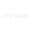 Back To School: Chalk 01 - 4th Grade