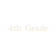 Back To School: Chalk 02 - 4th Grade