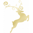 Gold Leaf Foil: Deer 01