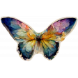 Watercolor Butterfly Sticker 3