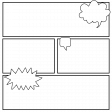 Comic Grid Layout Template 5