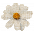 Textured white flower 