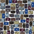 Summer Vacation - Patterned Paper - Suitcases 01