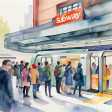 Subway scene
