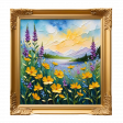 Floral oil painting