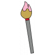 Art Sticker Paint Brush