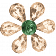 Vintage Xmas Sparkle Flower 2