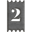 Spring Day Ticket Number 2 Leather Template