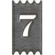 Spring Day Ticket Number 7 Leather Template