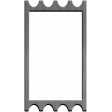 Spring Day Ticket Shape 2 Wood Template