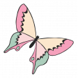 Spring Day Print Kit - Sticker Butterfly 1