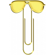 Sunglasses Clip Gold