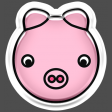 BYB Animals - Pig Sticker