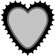 Templates Grab Bag Kit #14 - Heart 1 Template