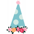 The Good Life: Birthday Illustrations - Flowered Hat Color
