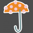 Umbrella Weather - Elements - Sticker Umbrella 03