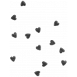 The Good Life - September 2019 Elements - Heart Scatter Black