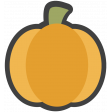October 31 Words & Labels Kit: sticker pumpkin
