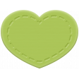 The Good Life: December 2019 Christmas Elements Kit - rubber heart green